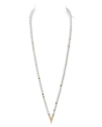 Колье Mikimoto V Code Necklace KZ-1690FV