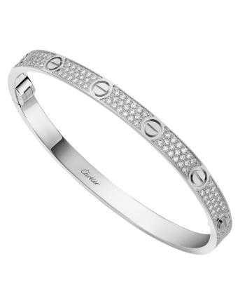 Браслет Cartier Love Bracelet Paved Medium Model N6737617
