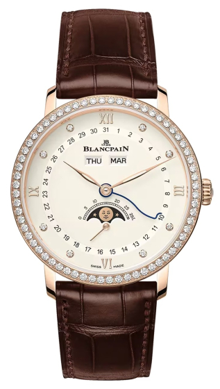 Blancpain Villeret Quantieme Complet 38 mm 6264 2987 55B