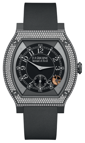 F.P. Journe Elegante 48 mm Titalyt® Set With Diamonds Anthracite