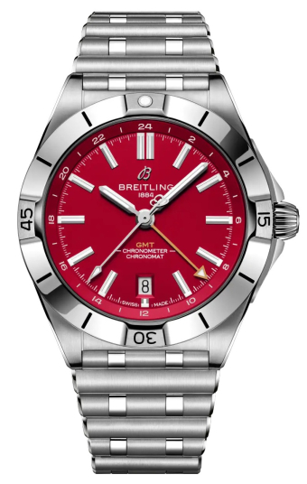 Breitling Chronomat Automatic GMT 40 mm NFL San Francisco 49ers Edition A32398B61K1A1