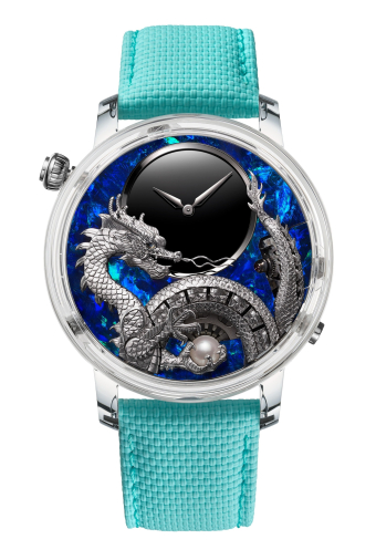 Jaquet Droz Imperial Dragon Automaton Sapphire - Opal 45 mm J0327370031