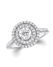 Кольцо для помолвки Graff Twin Constellation Round Diamond Engagement Ring RGR391ALL