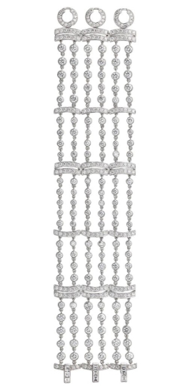 Браслет Cartier Agrafe Paved H6032417