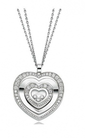 Подвеска Chopard Happy Diamonds Happy Hearts Diamonds 797221-1002