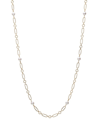 Колье Mikimoto M Code Station Necklace PP-20552K
