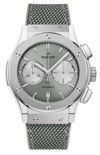 Hublot Classic Fusion Chronograph Titanium Sage Green 45 mm 521.NX.891G.NR