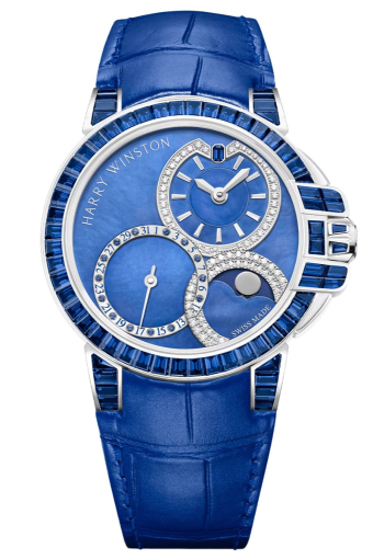 Harry Winston Ocean Date Moon Phase Automatic 36 mm OCEAMP36WW003
