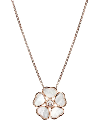 Подвеска Chopard Happy Hearts Flowers Pendant 79A085-5301