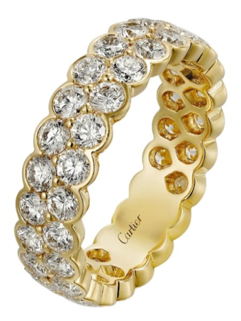Обручальное кольцо Cartier Broderie de Cartier Diamonds N4747952
