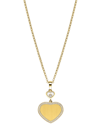 Подвеска Chopard Happy Hearts Golden Hearts Pendant 79A107-0921