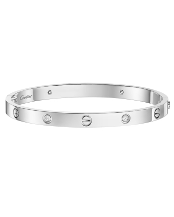 Браслет Cartier Love Bracelet 4 Diamonds Medium Model B6087317