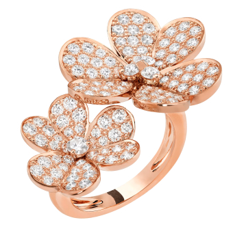 Кольцо на два пальца Van Cleef & Arpels Frivole VCARP7RK00