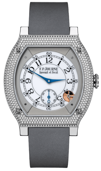 F.P. Journe Elegante 48 mm Titanium Set With Diamonds Grey