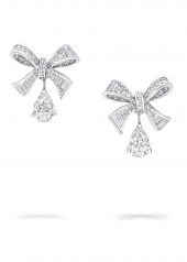 Серьги Graff Bow Baguette Cut Diamond Earrings RGE 1351