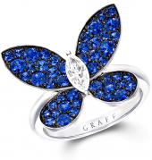 Кольцо Graff Pavé Butterfly Ring