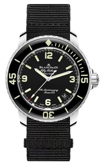 Blancpain Fifty Fathoms 70th Anniversary Act 1 Series III 42.3 mm 5010C 1130 NABA