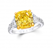 Кольцо Graff Classic Cushion Cut Ring YCP 01