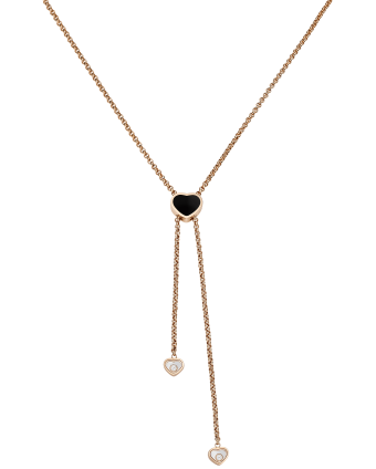 Колье Chopard My Happy Hearts Tie Necklace 81A148-5201