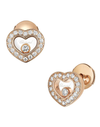 Серьги Chopard Happy Diamonds Icons Earrings 83A054-5201