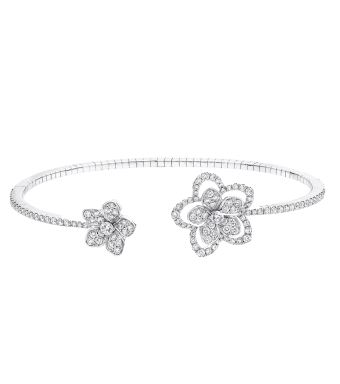 Браслет Graff Wild Flower Open Diamond Bangle RGB513