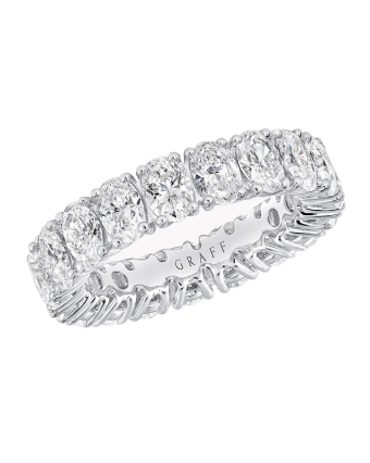 Обручальное кольцо Graff Classic Graff Shared Claw Oval Diamond Wedding Band RER1054