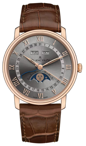 Blancpain Villeret Quantieme Complet 40 mm 6654 3613 55B