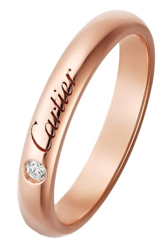 Обручальное кольцо Cartier C de Cartier 1 Diamond B4232352