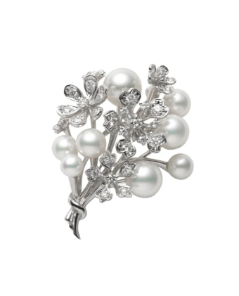 Брошь Mikimoto Bloom Brooch PB-20088U