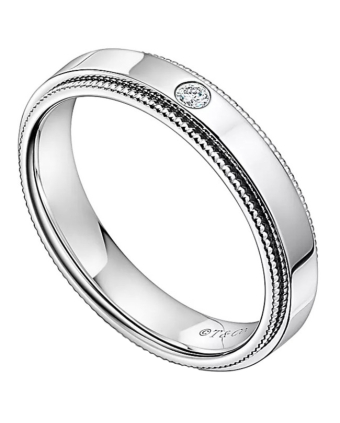 Обручальное кольцо Tiffany Together Milgrain Band Ring 74791352