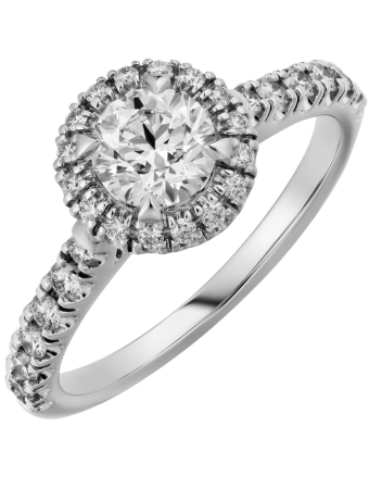 Кольцо для помолвки Cartier Destinée Solitaire Brilliant-Cut Diamond Paved N4726852