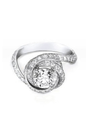 Кольцо Cartier Trinity Ruban Ring N4250400