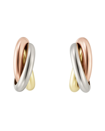 Серьги Cartier Trinity Earrings Classic Model 80083231