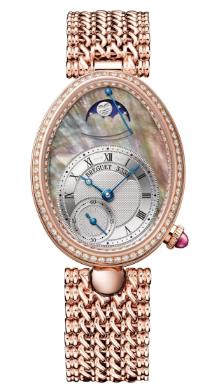 Breguet Reine de Naples Phase de Lune 8908 36.5 x 28.5 mm 8908BR/5T/J20 D000