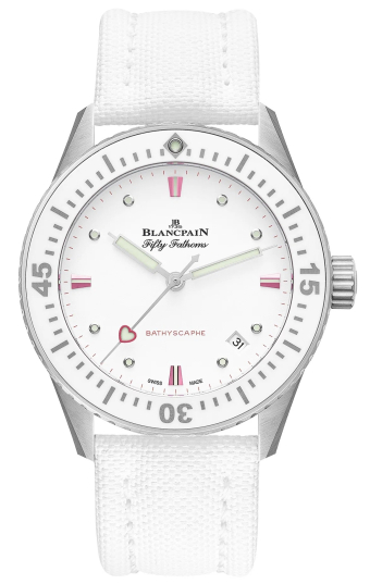 Blancpain Fifty Fathoms Bathyscaphe Saint Valentin 2023 38 mm 5100A 1127 W52A