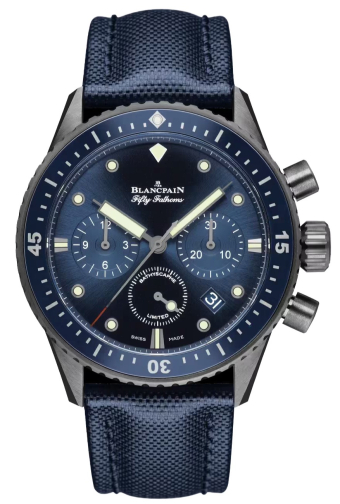 Blancpain Fifty Fathoms Bathyscaphe Chronographe Flyback Ocean Commitment I 43.6 mm 5200 0240 O52A