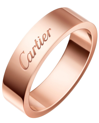 Обручальное кольцо Cartier C de Cartier B4243652