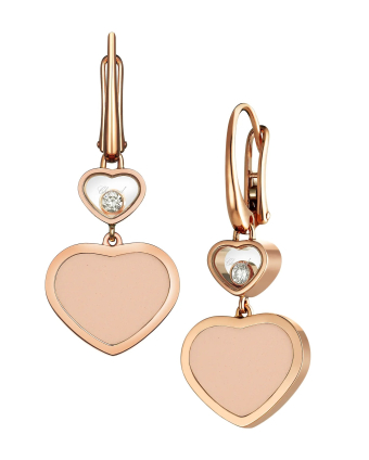 Серьги Chopard Happy Hearts Earrings 837482-5610