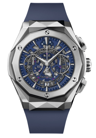 Hublot Classic Fusion Aerofusion Chronograph Orlinski Titanium Blue 45 mm 525.NX.5170.RX.ORL21