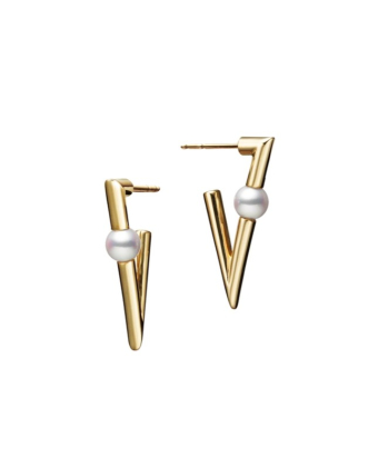 Серьги Mikimoto V Code Pierced Earrings PE-1779PK