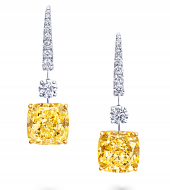 Серьги Graff Classic Graff Cushion Cut Earrings