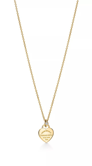 Подвеска Tiffany Return to Tiffany® Mini Heart Tag Pendant 74824366