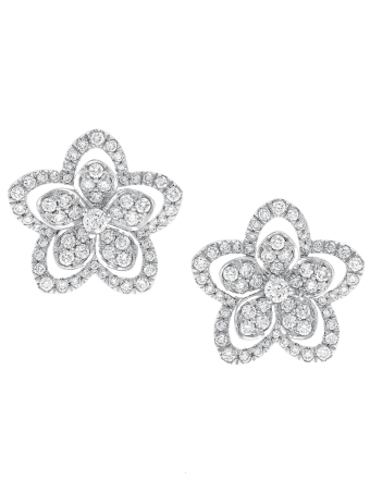 Серьги Graff Wild Flower Large Diamond Stud Earrings RGE1719