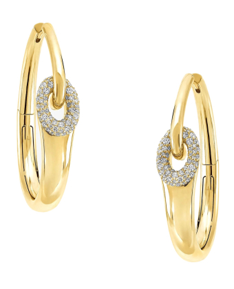 Серьги Graff Be Together Diamond Hoop Earrings RGE1976