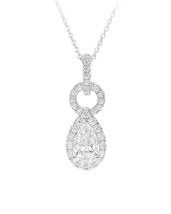 Подвеска Graff Icon 8 Pear Shape Diamond Pendant RGP874