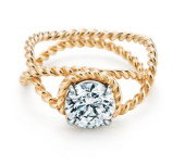 Кольцо для помолвки Tiffany Schlumberger Buds GRP10904
