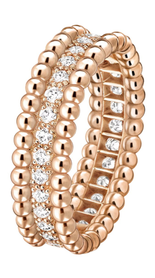 Кольцо Van Cleef & Arpels Perlee Diamants VCARPJMW00