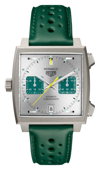 TAG Heuer Monaco Chronograph Racing Green 39 mm CAW218E.FC6565