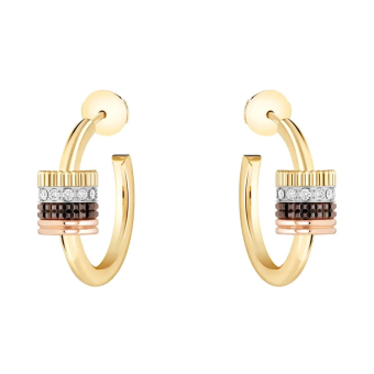 Серьги Boucheron Quatre Classique Hoop Earrings JCO00140