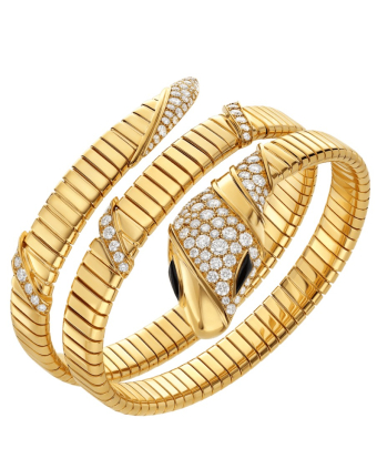 Браслет Bvlgari Serpenti Tubogas Two-Coil Bracelet 361341